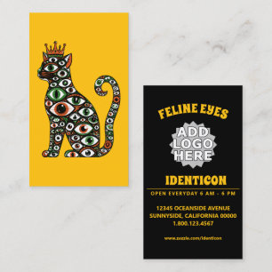 Gekroonde Kattenogen Visitekaartje