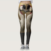 gekroonde kraan Leggings (Voorkant)
