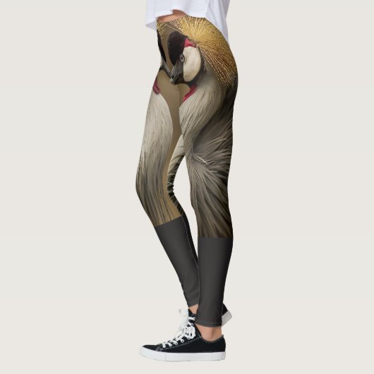 gekroonde kraan Leggings (Links)