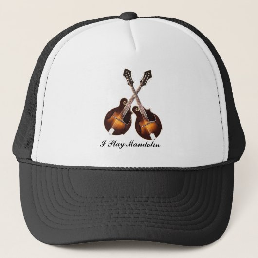 GEKROSEERD MANDOLINS-PET TRUCKER PET (Voorkant)