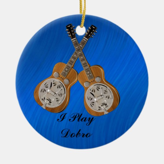 GEKROSEERDE DOBROS-ORNAMENT KERAMISCH ORNAMENT (Voorkant)