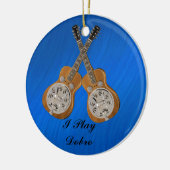 GEKROSEERDE DOBROS-ORNAMENT KERAMISCH ORNAMENT (Links)