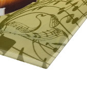 GEKROSSDE MANDOLINS-CUTTING BOARD SNIJPLANK (Hoek)