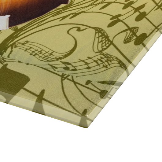 GEKROSSDE MANDOLINS-CUTTING BOARD SNIJPLANK (Hoek)