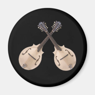GEKROSSDE MANDOLINS - MAGNET
