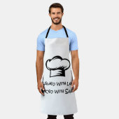 gekruid met liefde gekruid met sass schort (Gedragen)