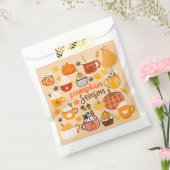 gekruid pompoenseizoen bedankzakje (Gezegeld)