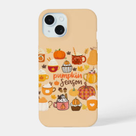 gekruid pompoenseizoen iPhone 15 case