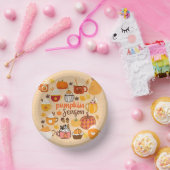 gekruid pompoenseizoen papieren kommen (Feest)