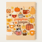 gekruid pompoenseizoen planner (Achterkant)