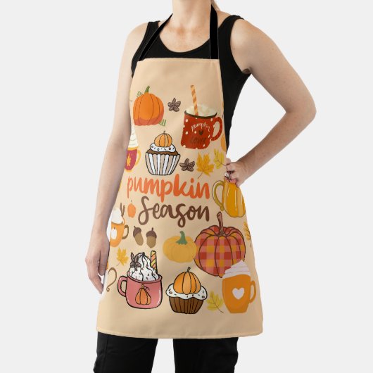 gekruid pompoenseizoen schort (Insitu)