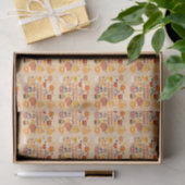 gekruid pompoenseizoen tissuepapier (Geschenk)