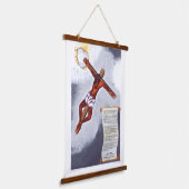 Gekruisd Hangend Wandkleed (Gebogen)