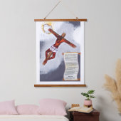 Gekruisd Hangend Wandkleed (Slaapkamer)