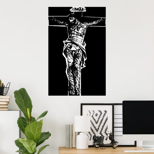 Gekruisd Poster (Thuiskantoor)