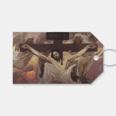 Gekruisigde Christus Cadeaulabel (Voorkant (Horizontaal))