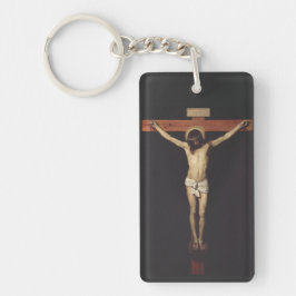 Gekruisigde Christus door Diego Velazquez Sleutelhanger