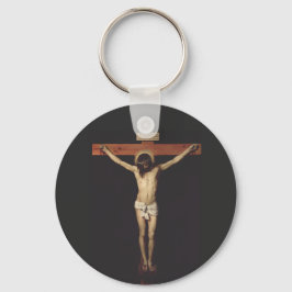 Gekruisigde Christus door Diego Velazquez Sleutelhanger