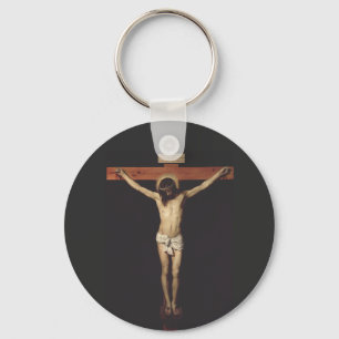 Gekruisigde Christus door Diego Velazquez Sleutelhanger