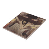 Gekruisigde Christus Tegeltje (Zijkant)