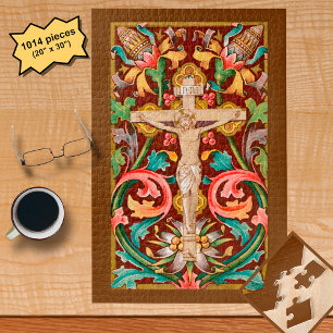 Gekruisigde Jezus Vasten Legpuzzel