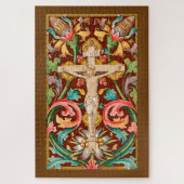 Gekruisigde Jezus vastentijd Legpuzzel (Verticaal)