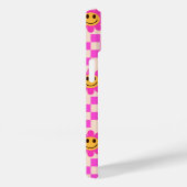 Gekruist Lichtroze Glimlachende Bloemen Persoonlij Case-Mate iPhone Case (Achterkant / Rechts)