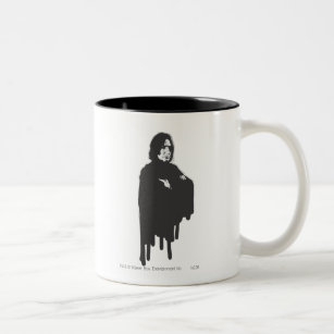 Gekruiste B-W van Snape van Severus Wapens Tweekleurige Koffiemok