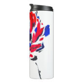 Gekruiste bloem thermosbeker (Geroteerd rechts)