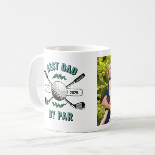 Gekruiste Golfclubs & Bal Foto Beste Papa Door Par Koffiemok