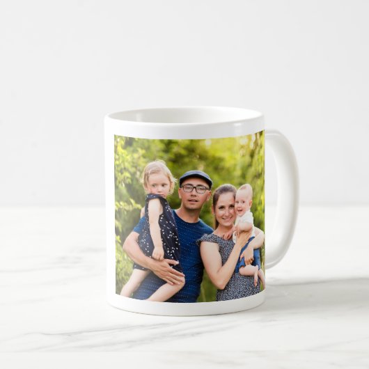 Gekruiste golfclubs en bal Foto Best Dad by Par Koffiemok (Voorkant rechts)