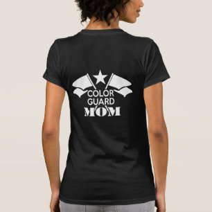 Gekruiste het Mamma van de Wacht van de kleur T-shirt