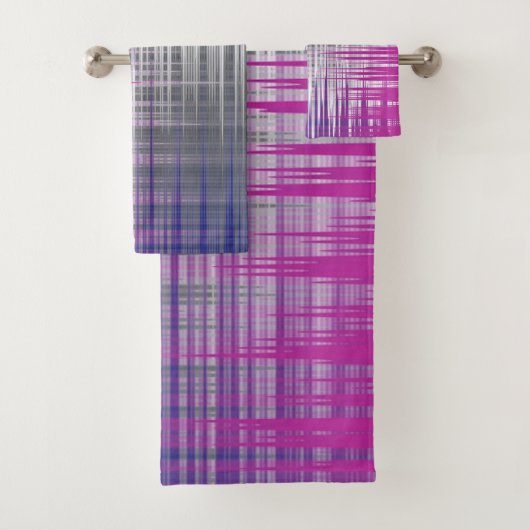 gekruiste lijnen bad handdoek (Insitu)