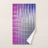 gekruiste lijnen bad handdoek (Handdoek)