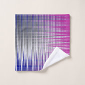gekruiste lijnen bad handdoek (Wasdoekje)