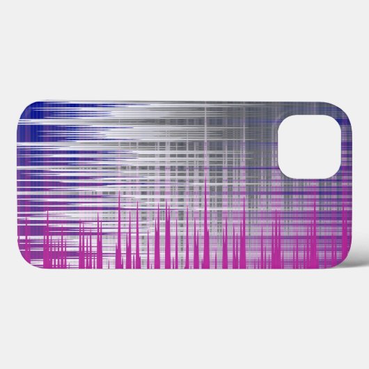 gekruiste lijnen Case-Mate iPhone case (Achterkant (horizontaal))