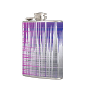 gekruiste lijnen heupfles (Links)