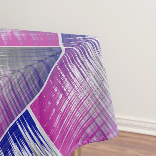 gekruiste lijnen tafelkleed (Voorbeeld)