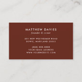 Gekruiste messen slager vlees textuur Visitekaartj Visitekaartje (Achterkant)