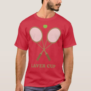 Gekruiste Rackets Van Tennis Meesterschap T-shirt