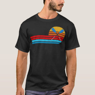 Gekruiste riemen retro 1 t-shirt