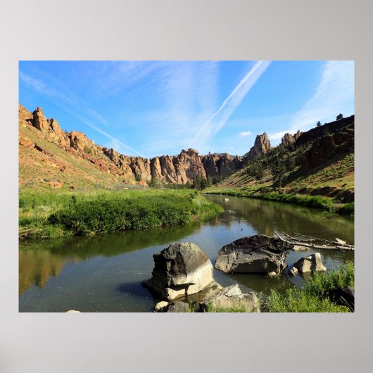 gekruiste rivier, OF Poster (Voorkant)