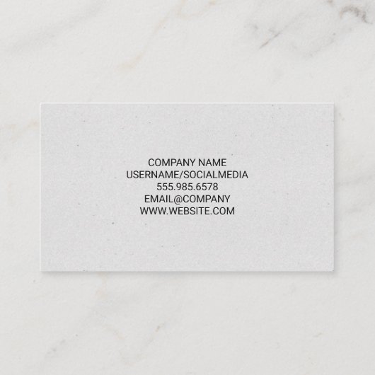 gekruiste sleutels | Makelaar in onroerend goed Visitekaartje (Achterkant)