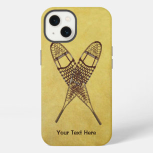 Gekruiste Sneeuwschoenen iPhone 13 Hoesje