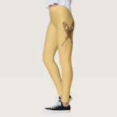 Gekruiste sneeuwschoenen leggings (Links)