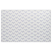 Gekruiste Squash Rackets Blauw Stof (Fat Quarter)