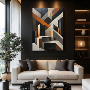 Gekruiste structuren poster