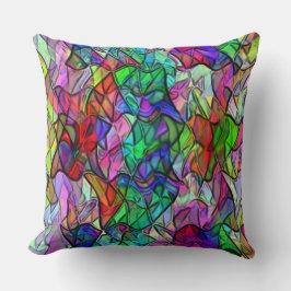 Gekruiste touwen verborgen onder een of ander wasg kussen