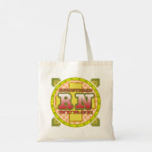 Gekruiste verpleegster tote bag (Achterkant)