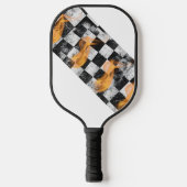 Gekruiste Vlag Op Maat Gemaakte Pickleball Paddle (Voorkant)